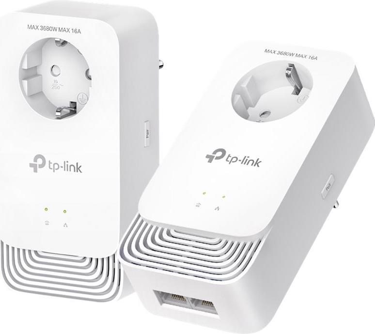 TP-Link Pg2400p Kit Powerline Netzwerkadapter 1428 Mbit/s Eingebauter EtherneT-Anschluss Weiß 2 Stück(e) (pg2400p Kit)