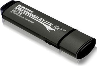 Kanguru Defender Elite300 - 32gb UsB-Stick Usb TyP-A 3.2 Gen 1 (3.1 Gen 1) Schwarz - Grau (kdfe300-32g)