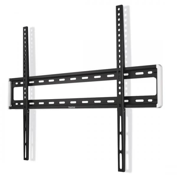 Hama 00220817 Supporto Tv A Parete 2,54 M [100] Nero (hama Tv Wall Bracket Fixed Vesa Up To)