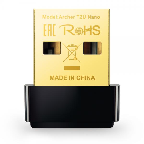 TP-Link Archer T2u Nano - Netzwerkadapter - Usb 2.0