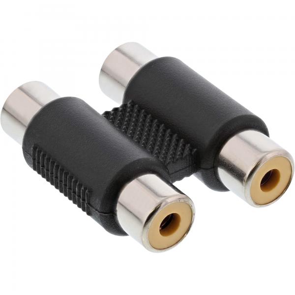 Adattatore Audio Inline - 2x Connettori Rca - Presa/presa