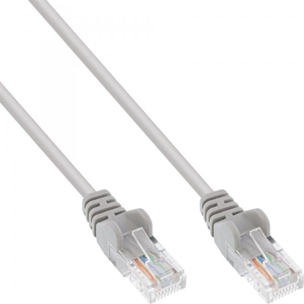 Cavo Patch Inline - U/utp - Cat.5e - Grigio - 10 M - Awg26 - Protezione Speciale Per Il Bloccaggio Del Naso