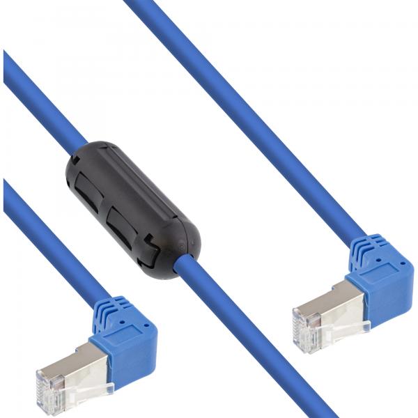 Cavo Patch Inline Angolato Su Entrambi I Lati Con Ferrite - S/ftp - Cat.6 - Pvc - 1,6 M