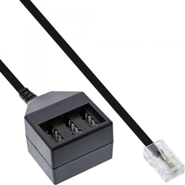 Cavo Adattatore Inline Tae - Spina Rj45 Su Presa Tae Nfn - 20 cm