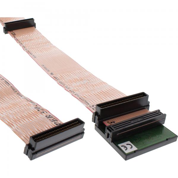 Cavo Piatto Inline Scsi U320 - 68 Pin - Per 2 Dispositivi - Con Terminatore