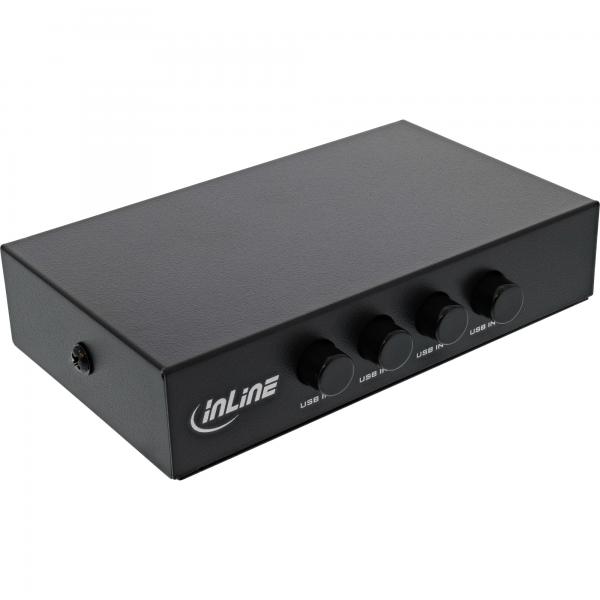 Manuale Dello Switch Inline Usb 2.0 - Dispositivo UsB-A Su 4 Computer