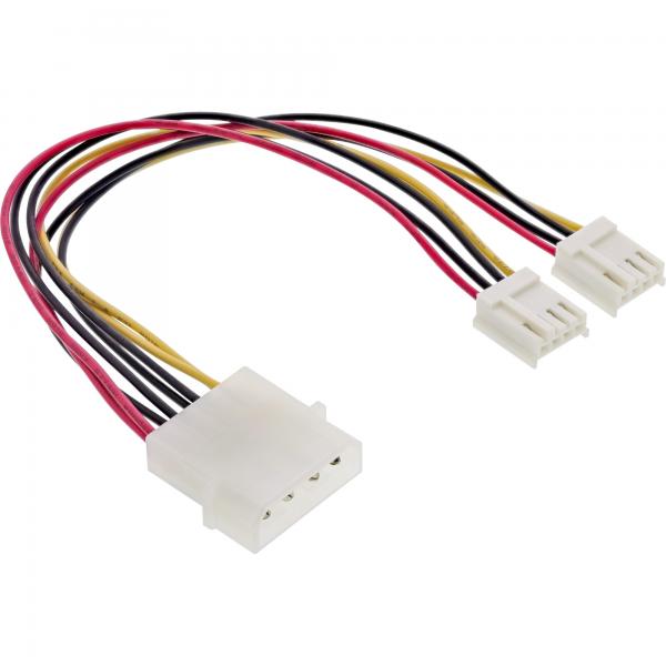 Cavo Di Alimentazione A Y Inline Interno - 1x 5,25" A 2x 3,5quot; - 0,20 M