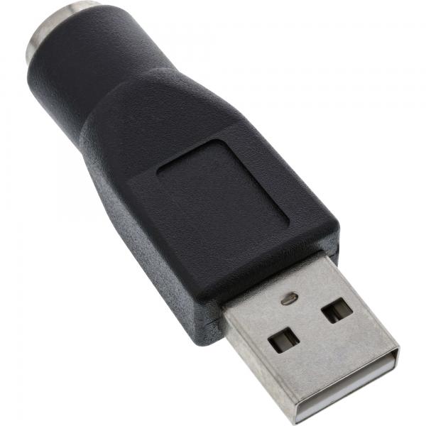 Adattatore Usb Ps/2 Inline: Da Usb Maschio A A Ps/2 Femmina