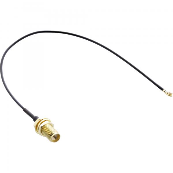 Cavo Adattatore Wlan Inline - Presa R-Sma Su Spina U.fl - 0,2 M - Per Avm Fritzbox