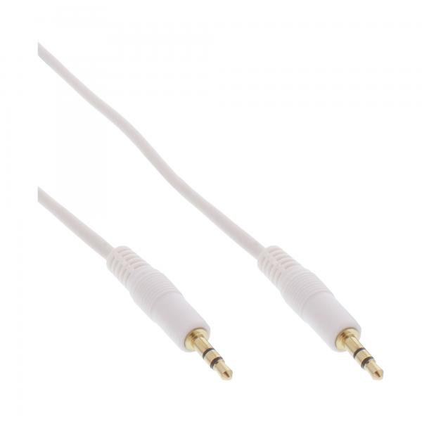 Cavo Jack Inline - Spina/spina Da 3,5 Mm - Stereo - Bianco/oro - 3 M