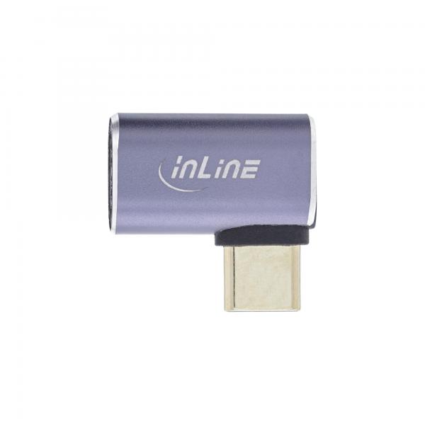 Adattatore Inline Usb4 - Spina/presa UsB-C Ad Angolo Destro/sinistro - Alluminio - Image 3