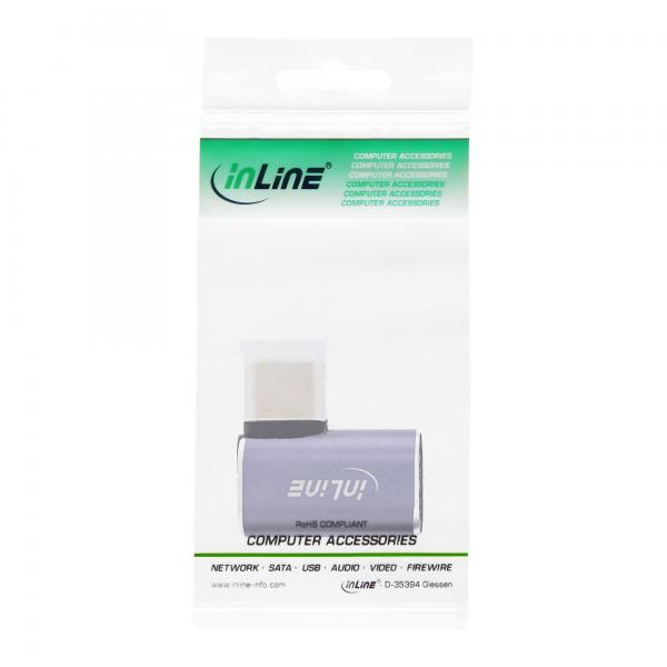 Adattatore Inline Usb4 - Spina/presa UsB-C Ad Angolo Destro/sinistro - Alluminio - Image 4
