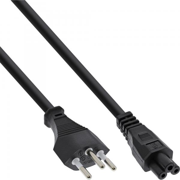Cavo Di Alimentazione Inline Per Notebook - Svizzera - Attacco A 3 Pin - 2 M