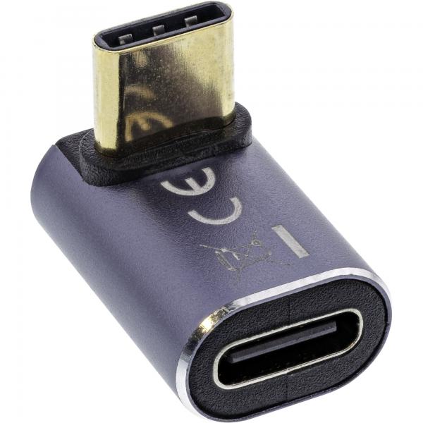 Adattatore Inline Usb4 - Spina/presa UsB-C Angolata Su/giù - Alluminio - Image 3