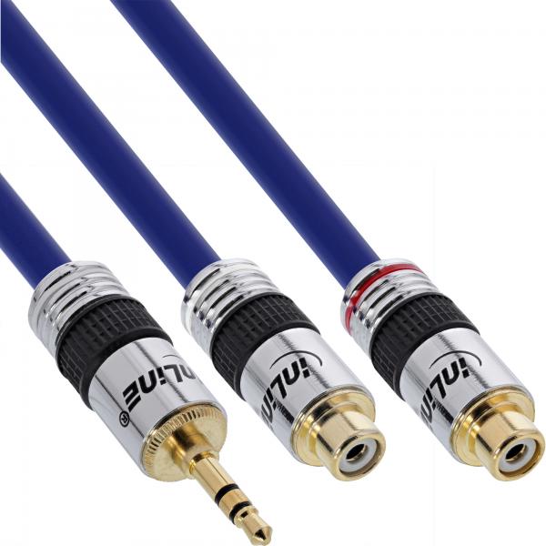 Cavo Rca/jack Inline - Premium - 2x Prese Rca Su Jack Da 3,5 Mm pz