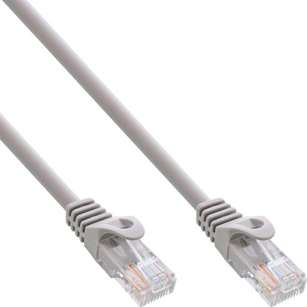 Cavo Patch Inline - U/utp - Cat.5e - Grigio - 0,3 M