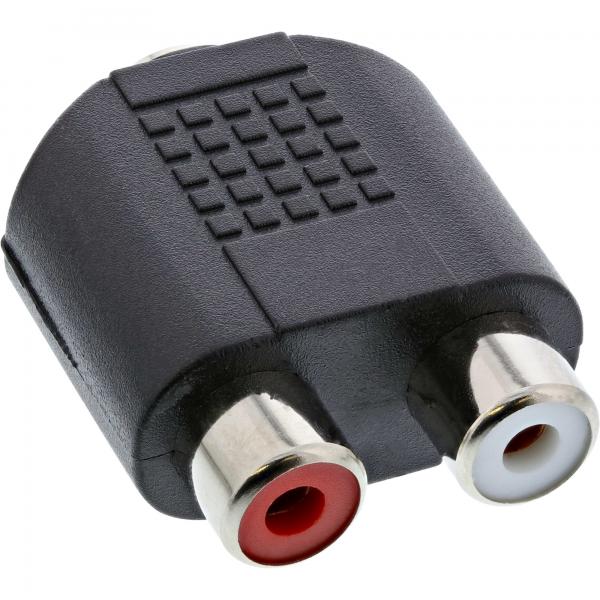 Adattatore Audio Inline: Presa Jack Stereo Da 3,5 Mm Su 2 Prese Rca