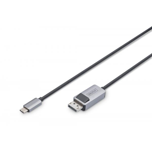 Cavo Adattatore Bidirezionale Usb Tipo C A Displayport Digitus