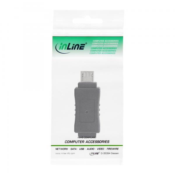 Adattatore MicrO-Usb Inline: Connettore MicrO-B Su Presa Mini Usb A 5 Pin - Image 3