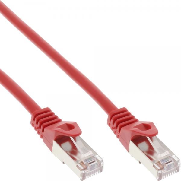 Cavo Patch Inline - F/utp - Cat.5e - Rosso - 0,5 M
