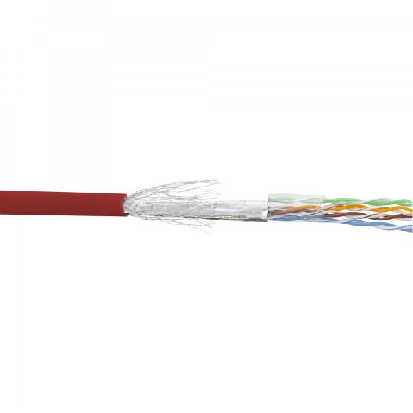 Cavo Patch Inline Cat.5e - Rosso - Sf/utp - Awg26 - Pvc - 100 M