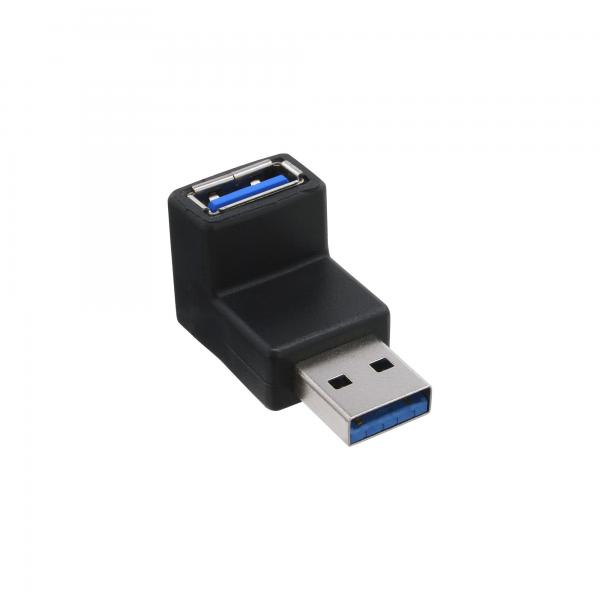 Inline Usb 3.0 Adapter - Stecker A Auf Buchse A - Gewinkelt 90°
