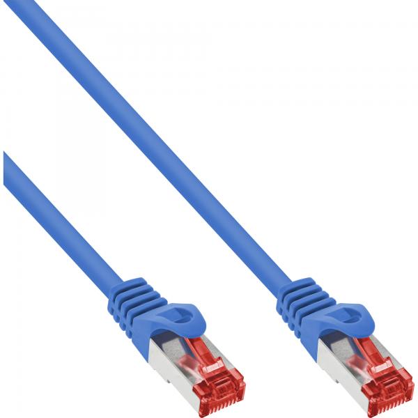 Cavo Patch Inline - S/ftp (pimf) - Cat.6 - 250 Mhz - Pvc - Rame - Blu - 3 M