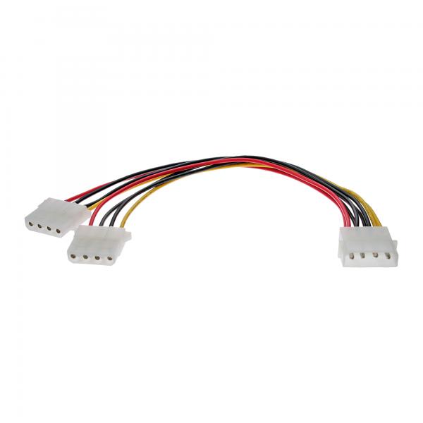 Cavo Di Alimentazione A Y Inline Interno - 1x 5,25" A 2x 5,25quot; - Sfuso 0,20 M