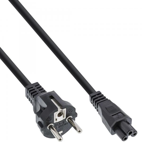 Cavo Di Alimentazione Inline Per Notebook - Connettore A 3 Pin - Nero - 1,8 M