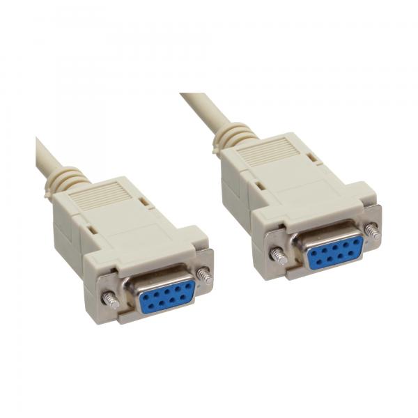 Cavo Null Modem Inline - Presa/presa A 9 Pin - Tagliato - 2 M