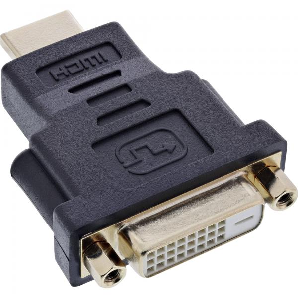 Adattatore HdmI-Dvi Inline - Hdmi Maschio A Dvi Femmina - 4k2k