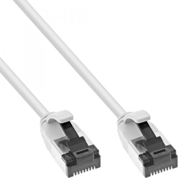 Cavo Patch Inline Slim - U/ftp - Cat.8.1 - Tpe Senza Alogeni - Bianco - 0,3 M