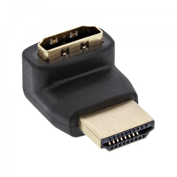 Adattatore Hdmi Inline - Spina/presa - Angolato In Alto - Contatti Placcati Oro 4k2k