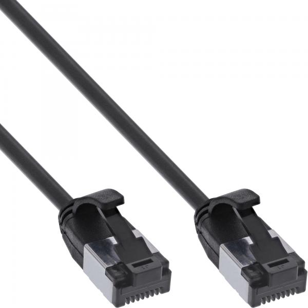 Cavo Patch Inline Slim - U/ftp - Cat.8.1 - Tpe Senza Alogeni - Nero - 5 M