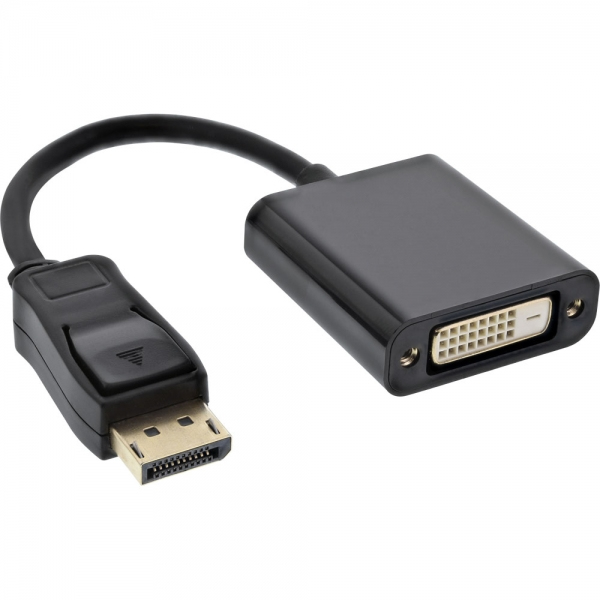 Cavo Adattatore Inline Displayport: Displayport Maschio A DvI-D 24+5 Femmina