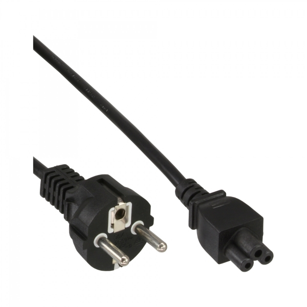 Cavo Di Alimentazione Inline Per Notebook - Connettore A 3 Pin - Nero - 10 M
