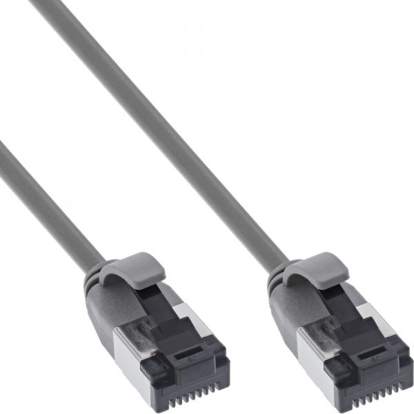 Cavo Patch Inline Slim - U/ftp - Cat.8.1 - Tpe Senza Alogeni - Grigio - 1m