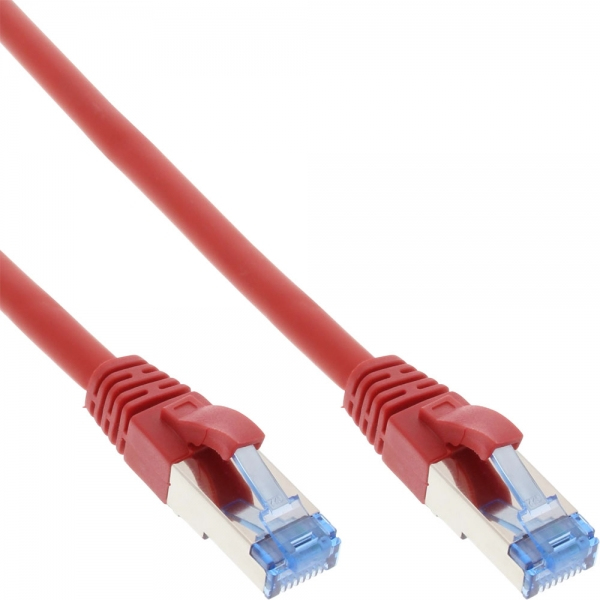 Cavo Patch Inline - S/ftp (pimf) - Cat.6a - Senza Alogeni - Rosso - 2 M