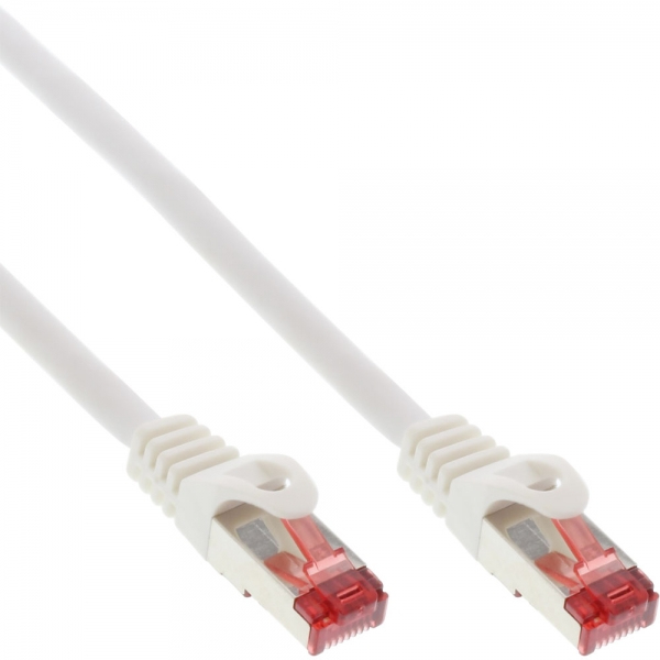 Cavo Patch Inline - S/ftp (pimf) - Cat.6 - 250 Mhz - Pvc - Rame - Bianco - 50 M