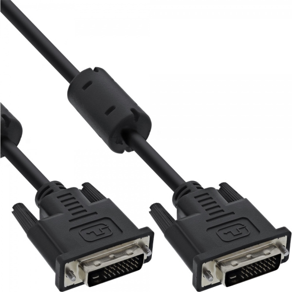 Cavo Inline DvI-D - Digitale 24+1 Maschio/maschio - Dual Link - 2 Ferriti - 10m