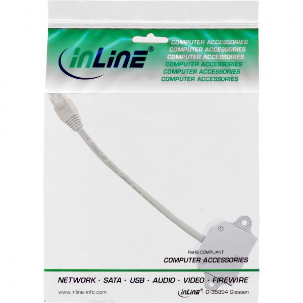 Adattatore Inline Cat.5e T (duplicatore Di Porte) - Spina Rj45 Su 2 Prese Rj45 0,15 M - Image 3