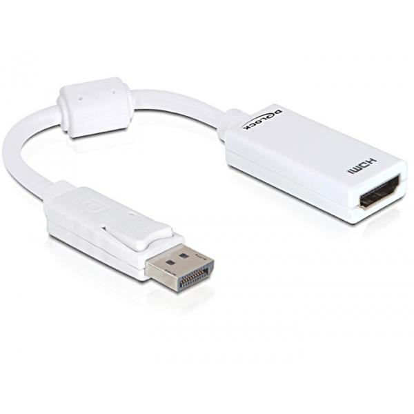 Adattatore Video Delock: Displayport Maschio A Hdmi Femmina