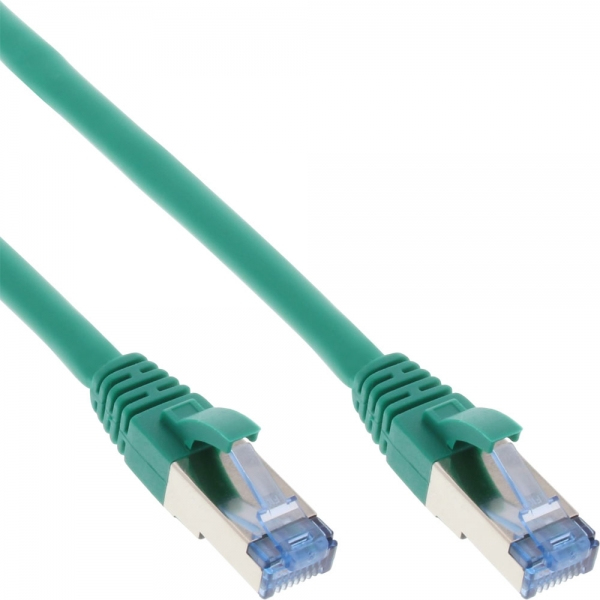Cavo Patch Inline - S/ftp (pimf) - Cat.6a - Senza Alogeni - Verde - 3 M