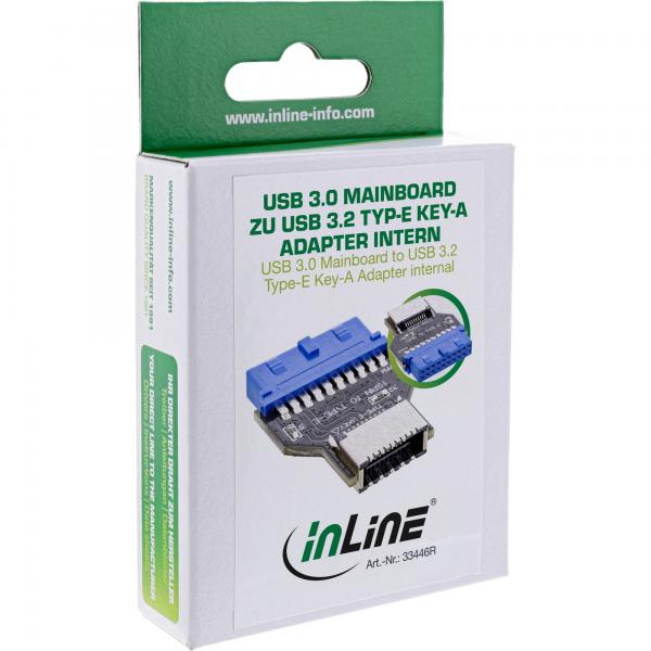 Scheda Madre Inline Usb 3.0 Ad Adattatore Usb 3.2 TypE-E KeY-A Interno - Image 3