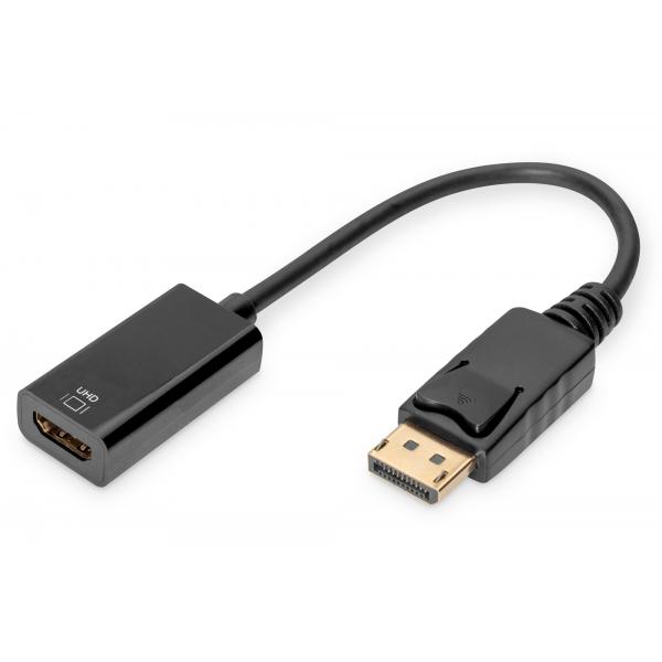 Adattatore/convertitore Displayport Attivo Digitus, Da Dp A Hdmi