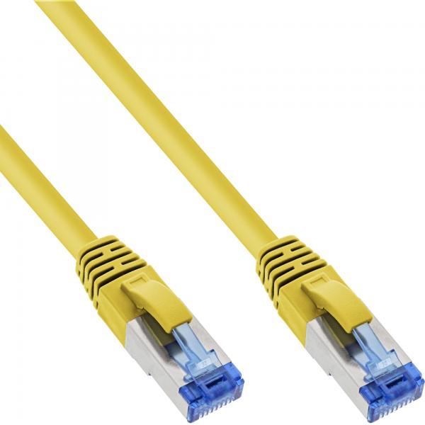 Cavo Patch Inline - S/ftp (pimf) - Cat.6a - Senza Alogeni - Giallo - 2 M