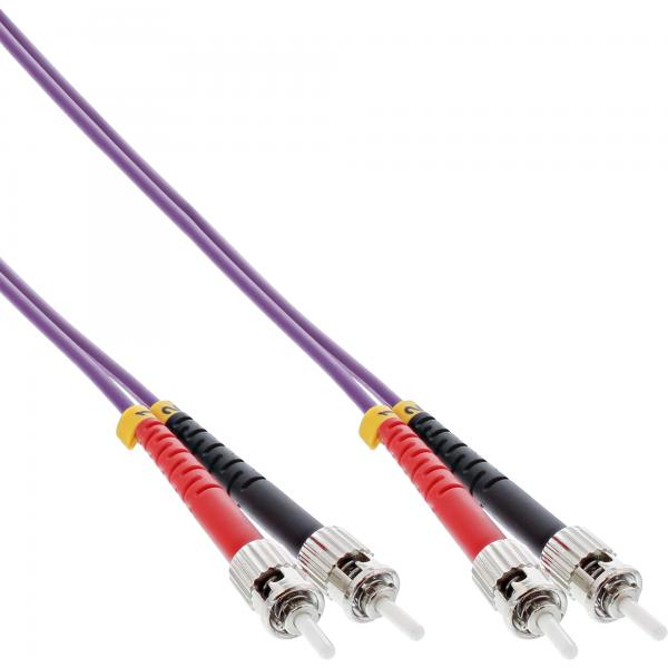 Cavo Duplex In Fibra Ottica Inline - St/st - 50/125µm - Om4 - 5 M