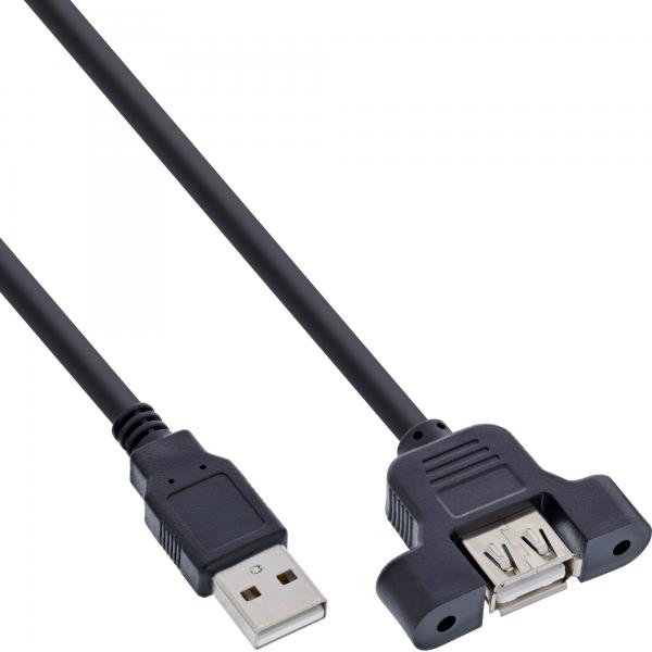 Cavo Usb 2.0 Inline 120 Pezzi - Spina A Alla Presa A - 0,6 M