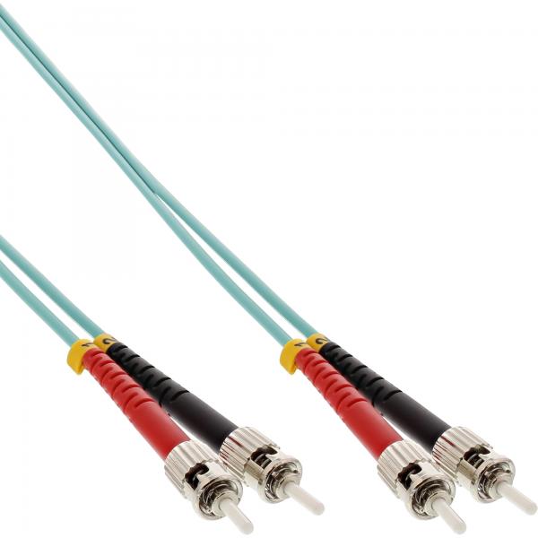 Cavo Duplex In Fibra Ottica Inline - St/st - 50/125µm - Om3 - 2m