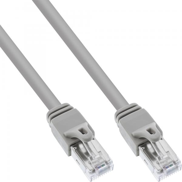 Cavo Patch Inline - S/ftp (pimf) - Certificato Cat.6. - 250 Mhz - Pvc - Rame - Grigio - 0,3 M